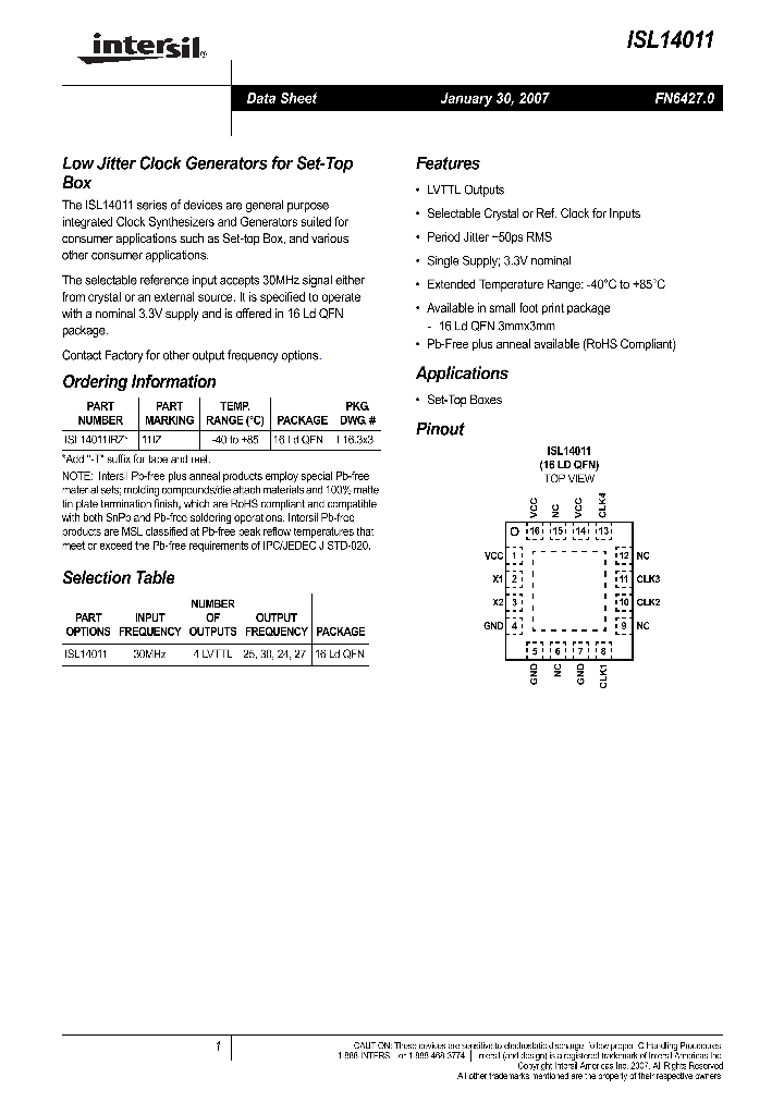 ISL14011_717506.PDF Datasheet