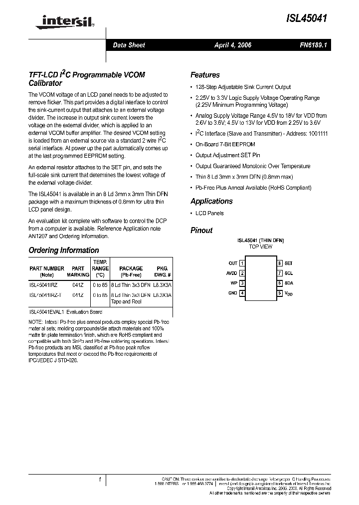 ISL45041_719486.PDF Datasheet