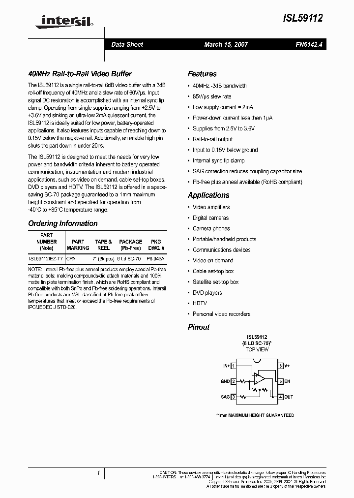 ISL5911207_719265.PDF Datasheet