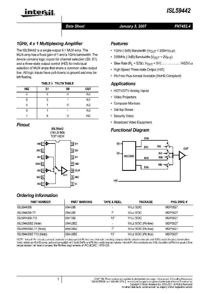 ISL5944207_709685.PDF Datasheet