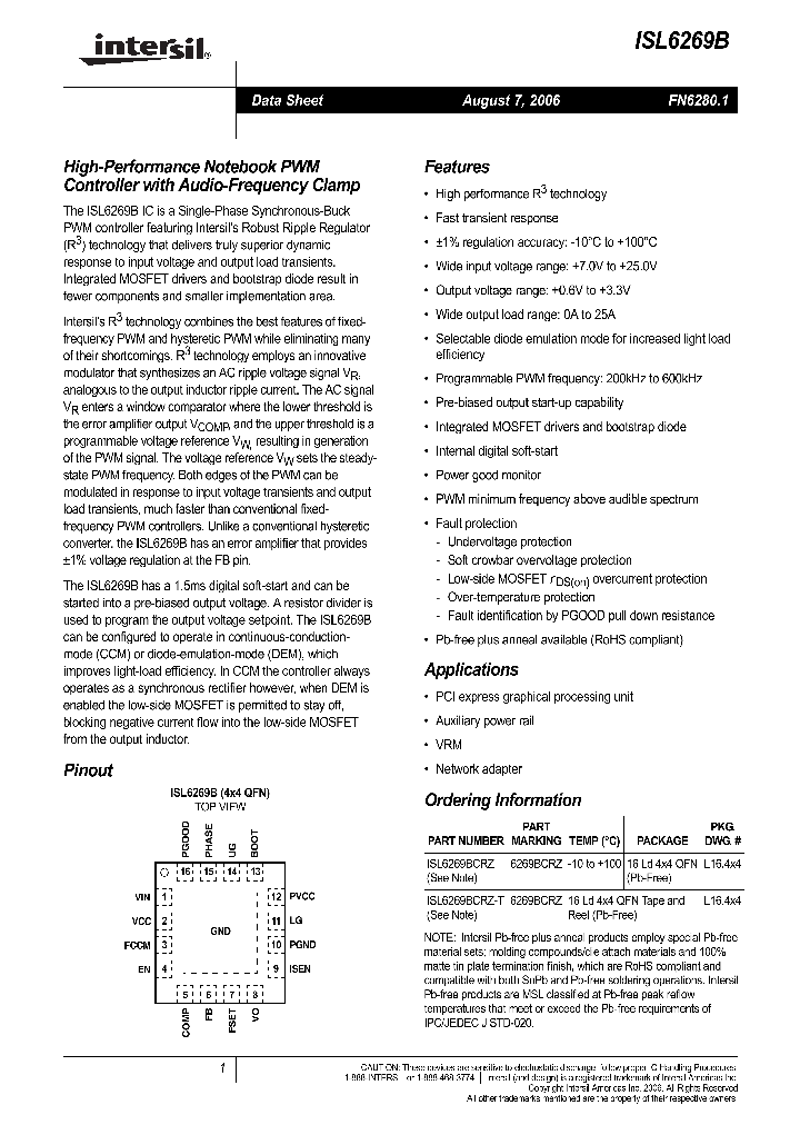 ISL6269BCRZ-T_710952.PDF Datasheet