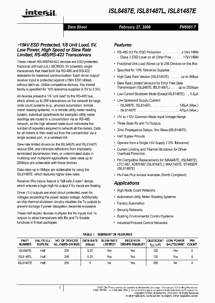 ISL8487E06_718777.PDF Datasheet