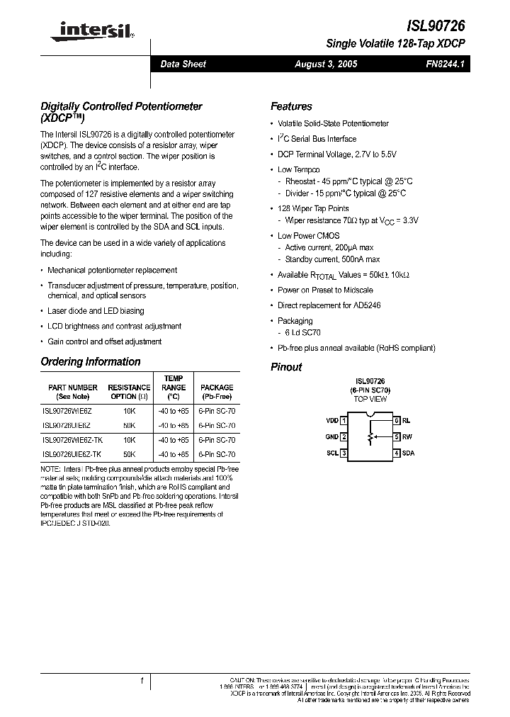 ISL90726_706135.PDF Datasheet