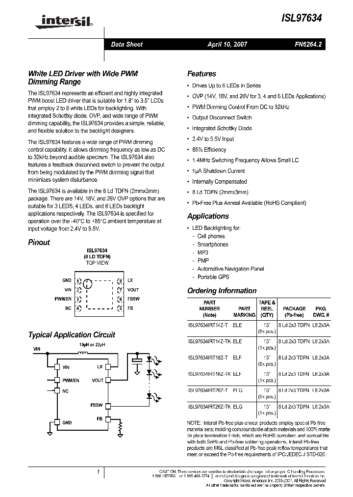 ISL97634IRT18Z-T_710508.PDF Datasheet