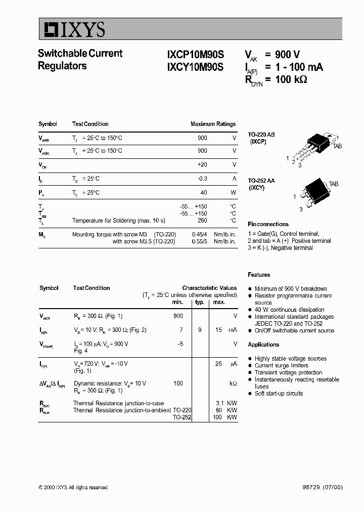 IXCY10M90S_674872.PDF Datasheet