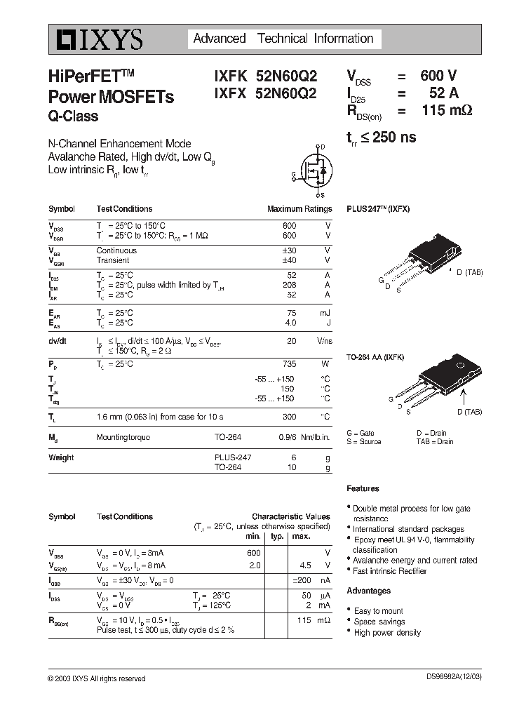 IXFX52N60Q2_685744.PDF Datasheet
