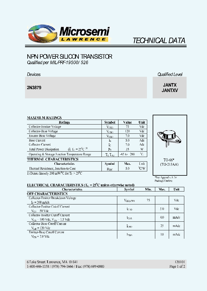 JANTX2N3879_798171.PDF Datasheet