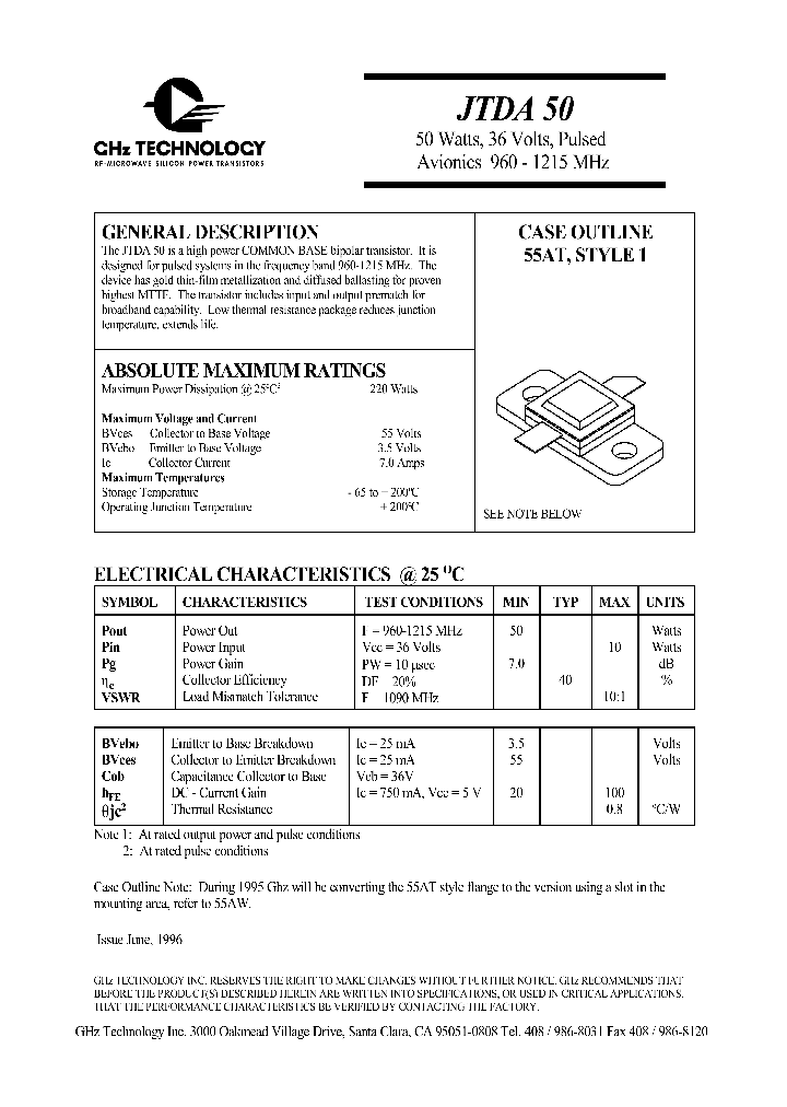 JTDA50_1013495.PDF Datasheet