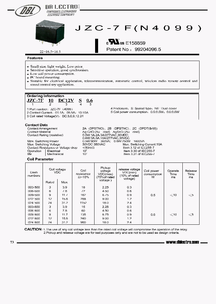 JZC-7N4099_653040.PDF Datasheet
