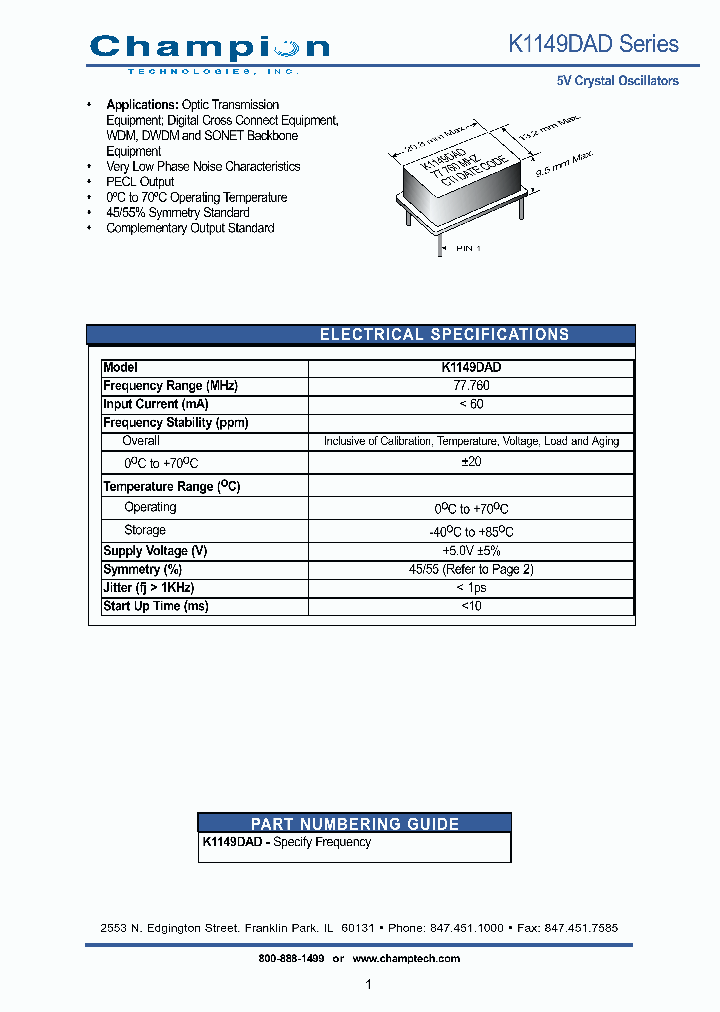 K1149DAD_682933.PDF Datasheet