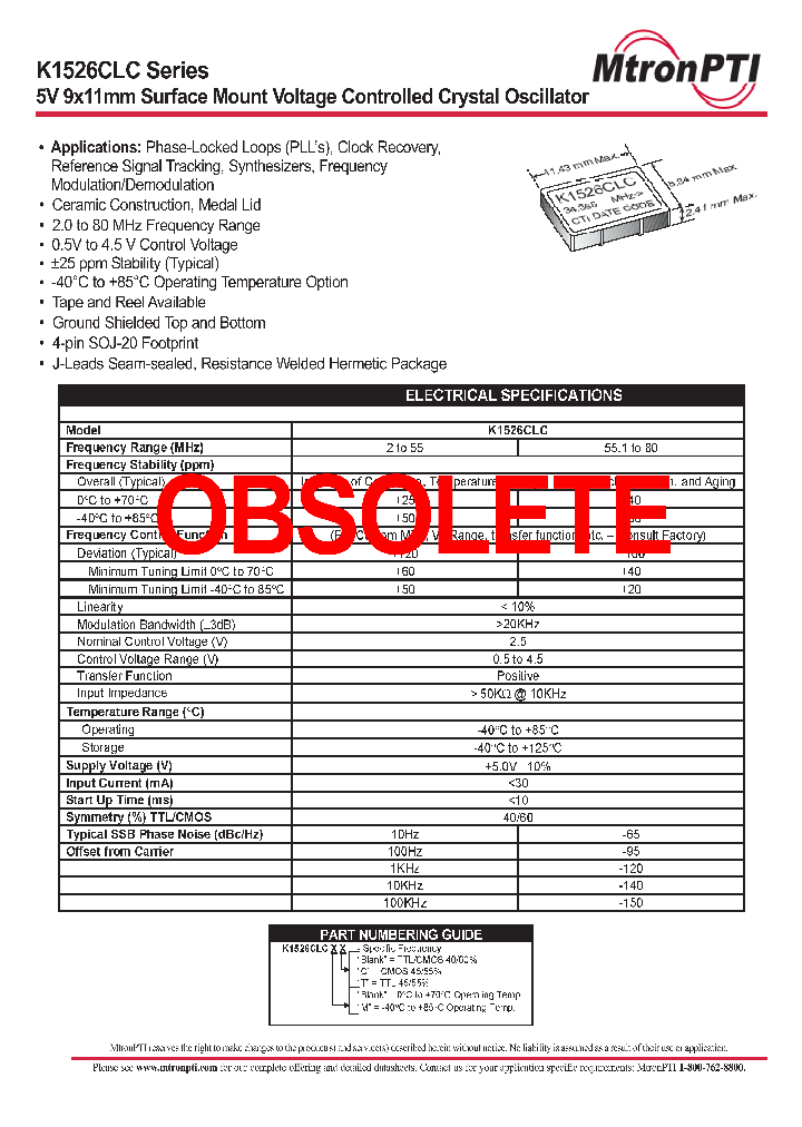 K1526CLCMB_682786.PDF Datasheet