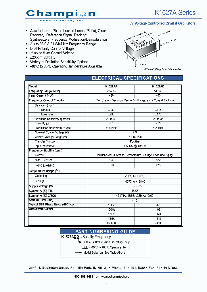 K1527A_682739.PDF Datasheet