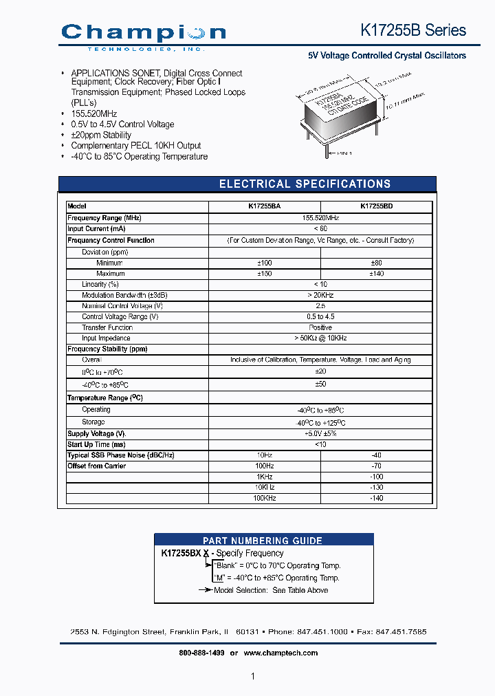 K17255B_682626.PDF Datasheet