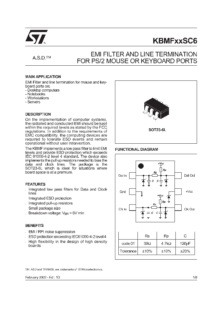 KBMF01SC6_787244.PDF Datasheet