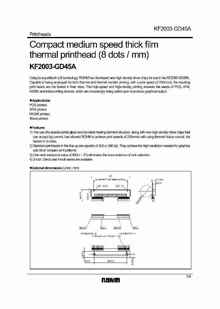 KF2003-GD45A_721732.PDF Datasheet