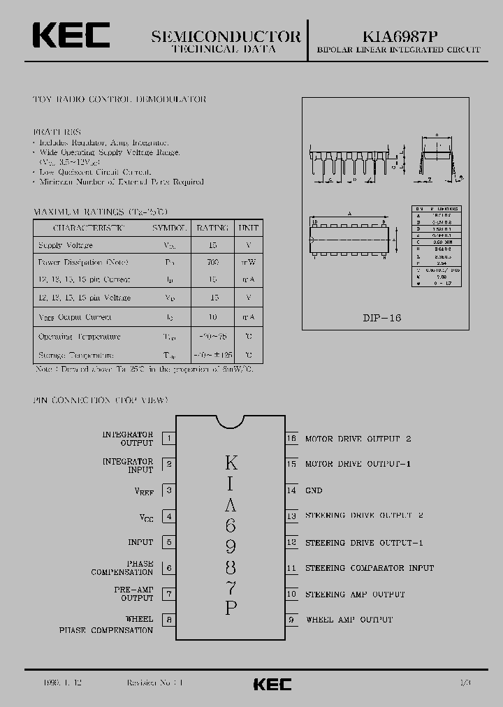 KIA6987_885379.PDF Datasheet