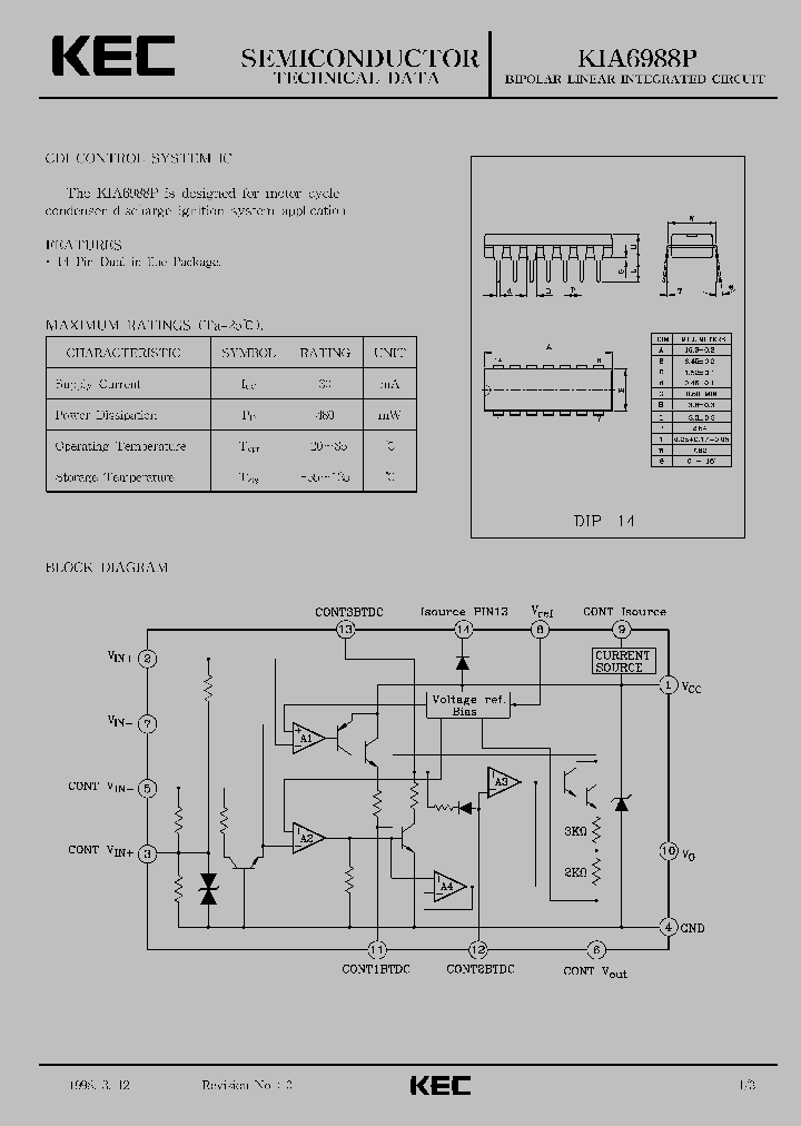 KIA6988P_885381.PDF Datasheet