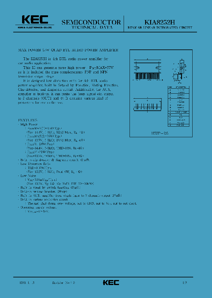 KIA8252_916563.PDF Datasheet