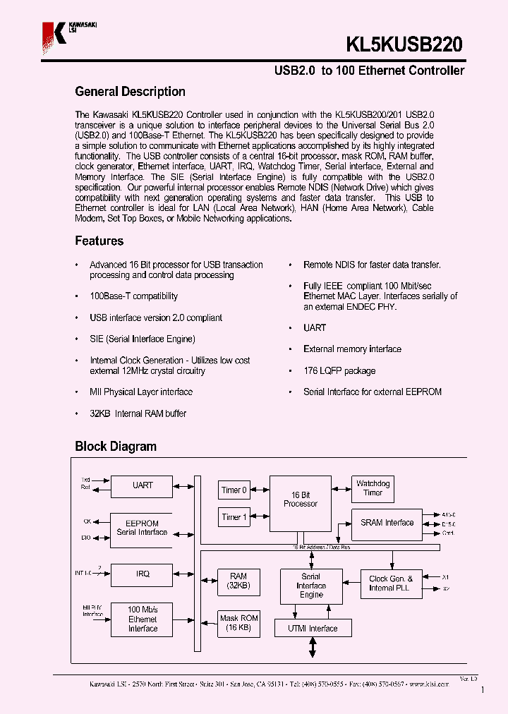 KL5KUSB220_693494.PDF Datasheet