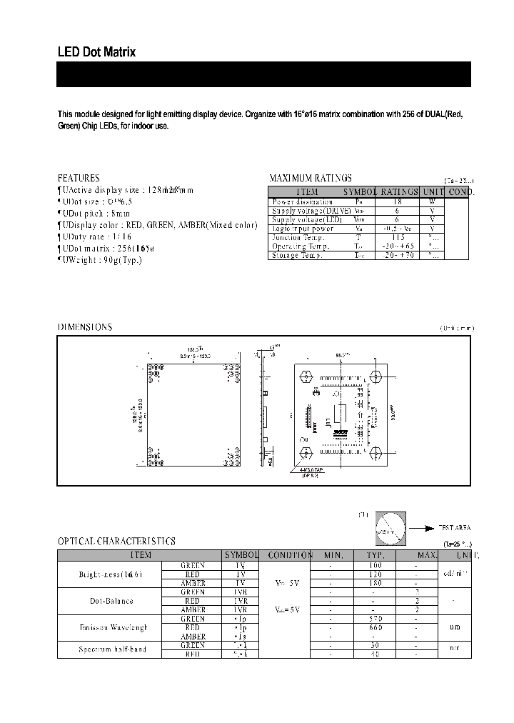 KLM-128CA-16A_806016.PDF Datasheet