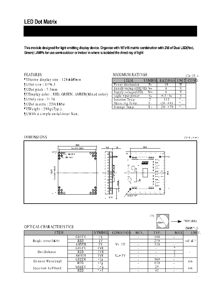KLM-128LA-16A_806018.PDF Datasheet