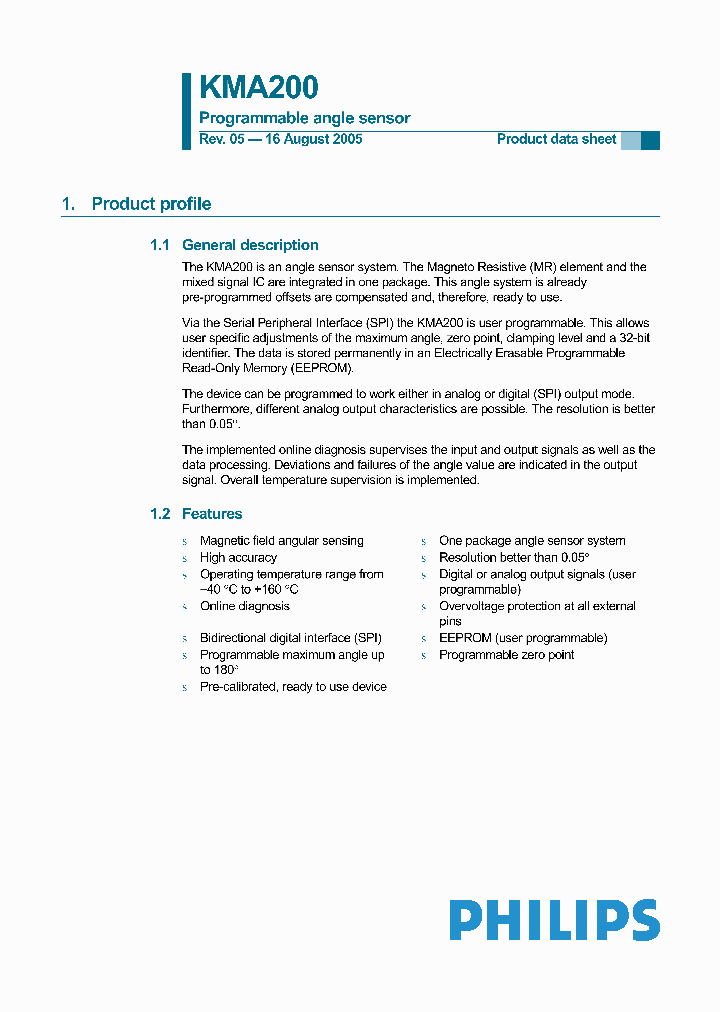 KMA200_666302.PDF Datasheet
