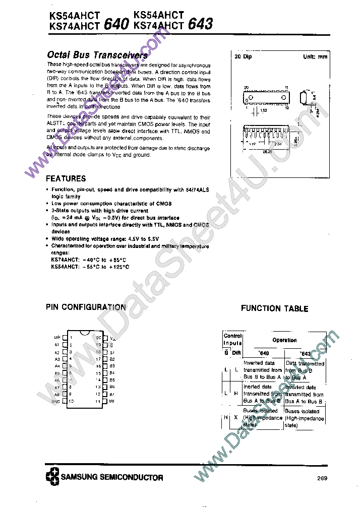 KS74AHCT643_837572.PDF Datasheet