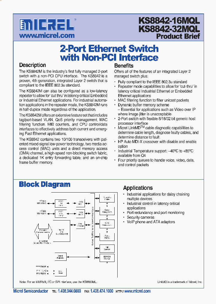 KS8842-16MQL_827688.PDF Datasheet