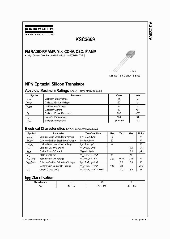 KSC2669_950150.PDF Datasheet
