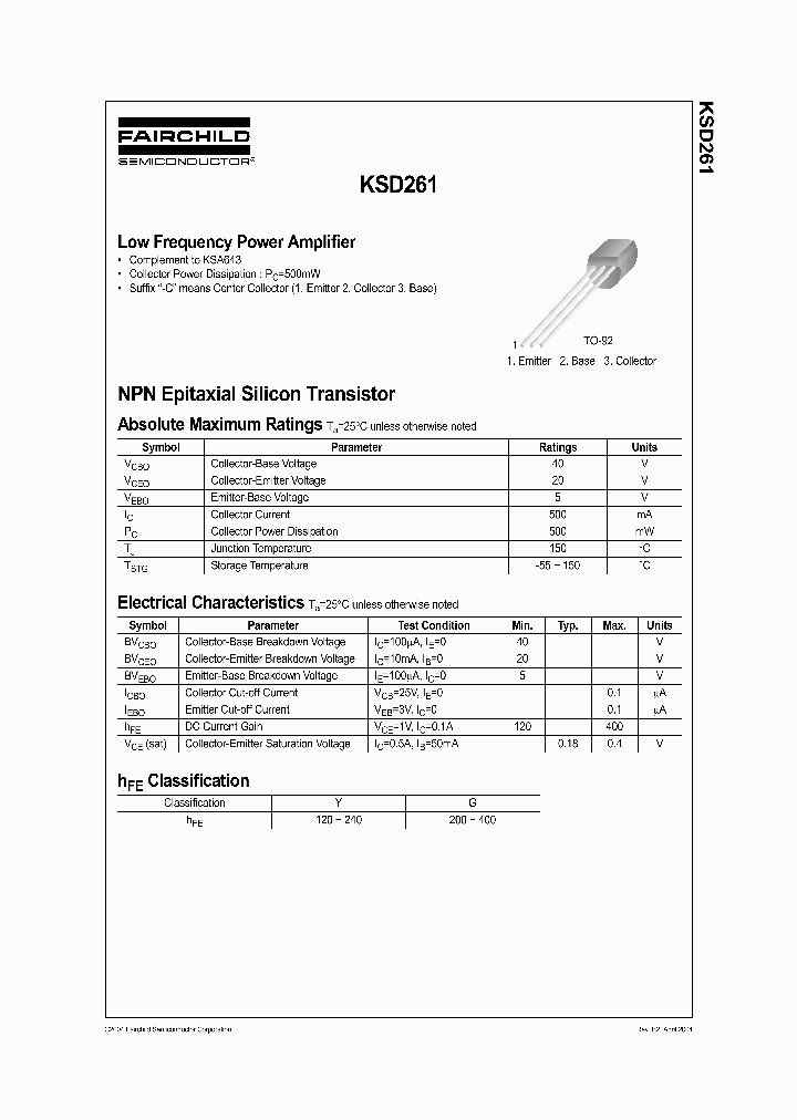 KSD26104_701030.PDF Datasheet
