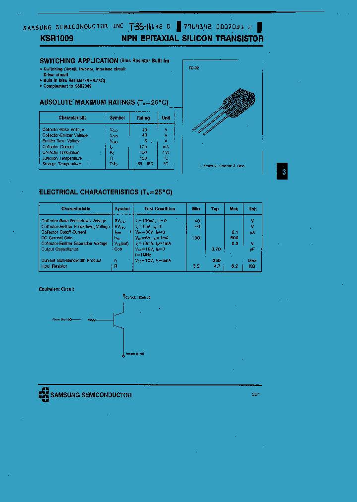 KSR1009_739947.PDF Datasheet