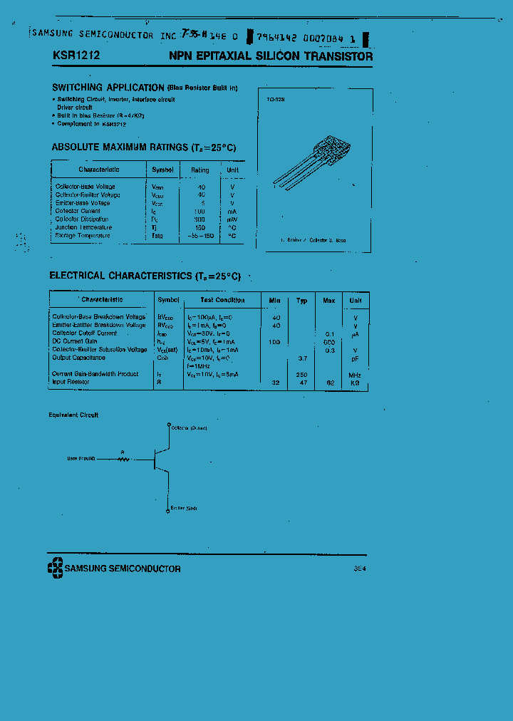 KSR1212_1012633.PDF Datasheet