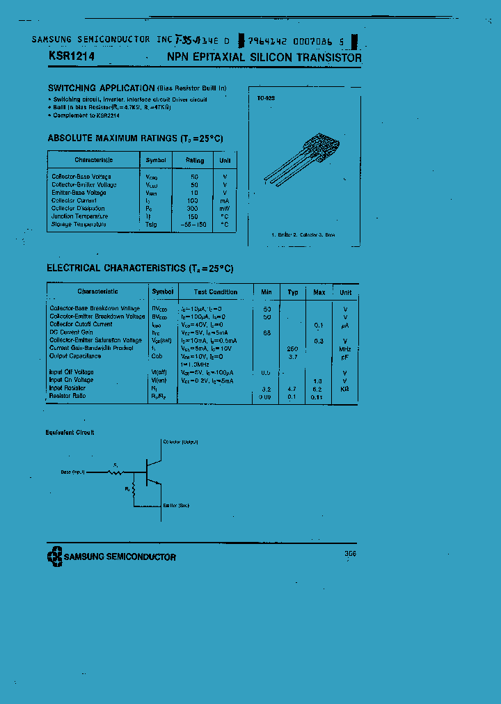 KSR1214_1012635.PDF Datasheet