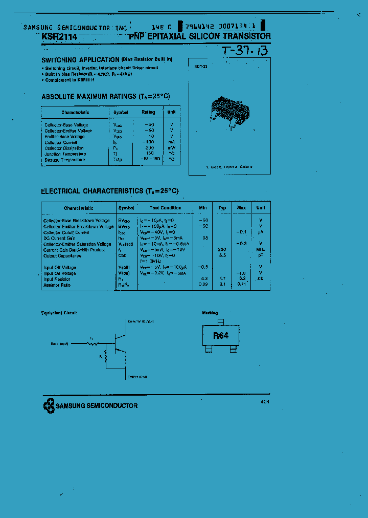 KSR2114_693746.PDF Datasheet