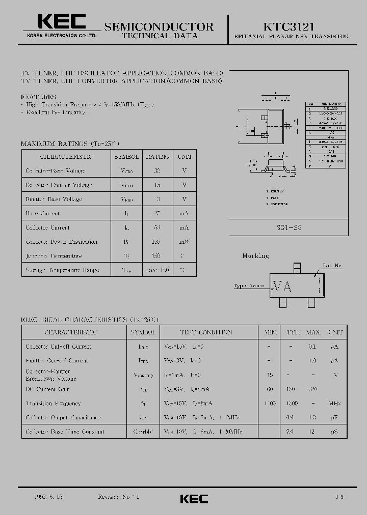 KTC3121_943454.PDF Datasheet