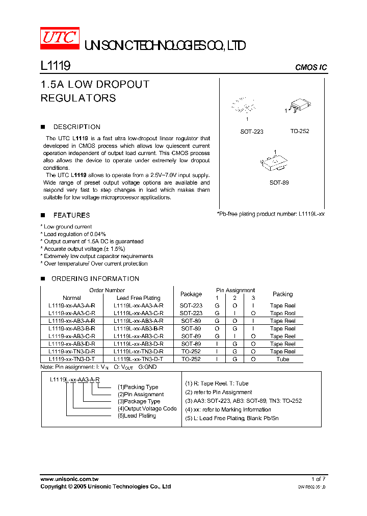 L1119-XX-AA3-A-R_748198.PDF Datasheet