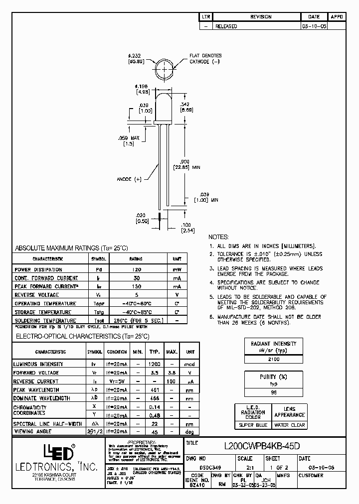 L200CWPB4KB-45D_638968.PDF Datasheet