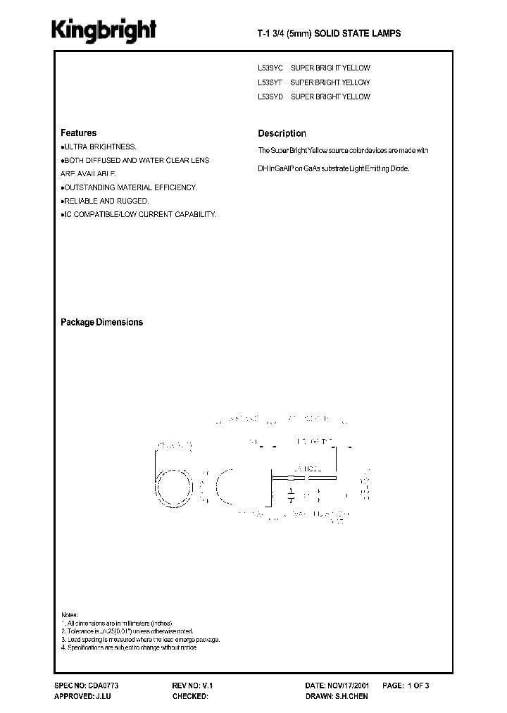 L53SYD_725387.PDF Datasheet