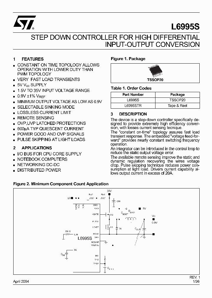 L6995S_923775.PDF Datasheet