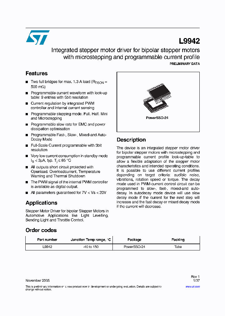 L9942_722369.PDF Datasheet