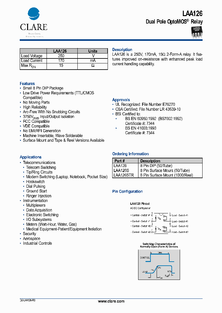 LAA126_634147.PDF Datasheet