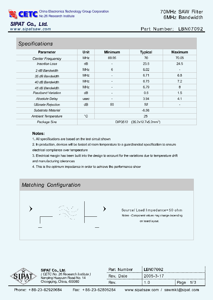 LBN07092_669499.PDF Datasheet