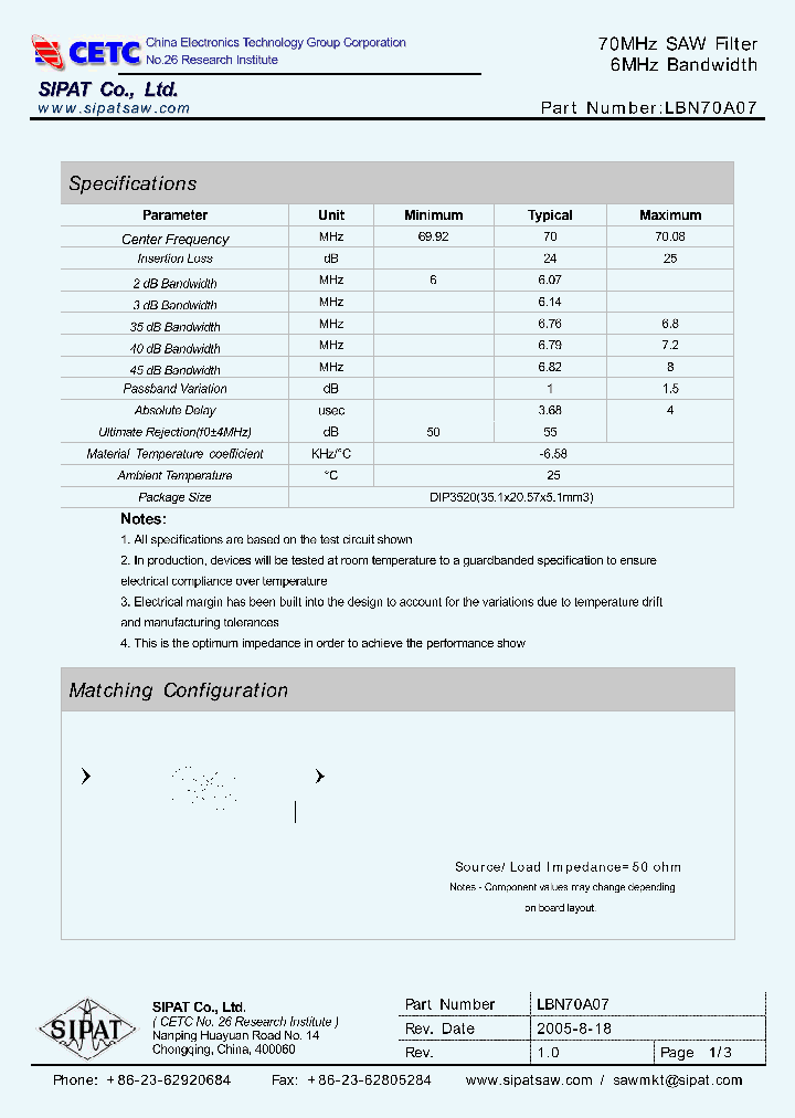 LBN70A07_669462.PDF Datasheet