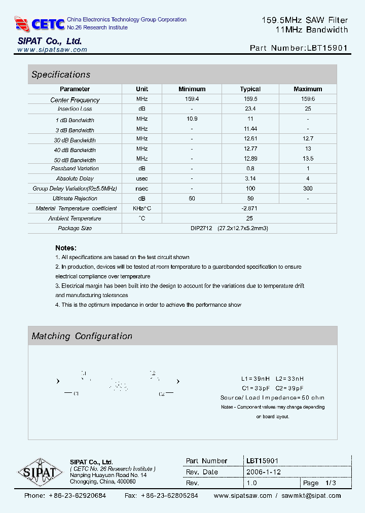 LBT15901_669400.PDF Datasheet