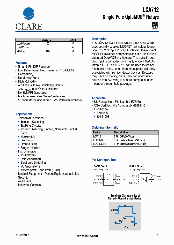LCA712_634092.PDF Datasheet