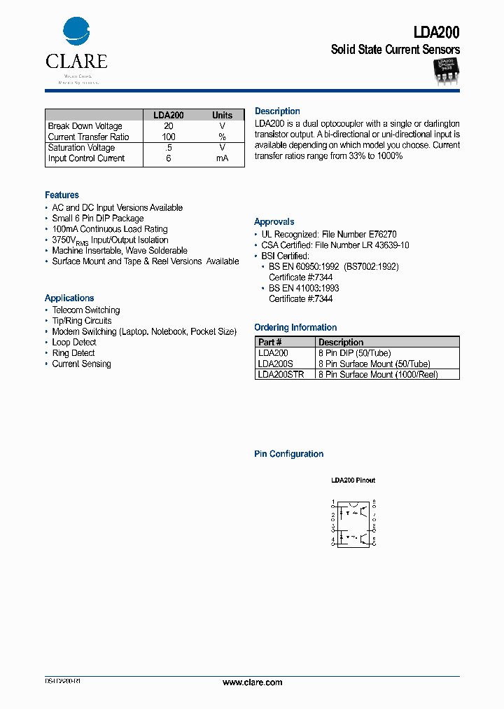 LDA200_785948.PDF Datasheet