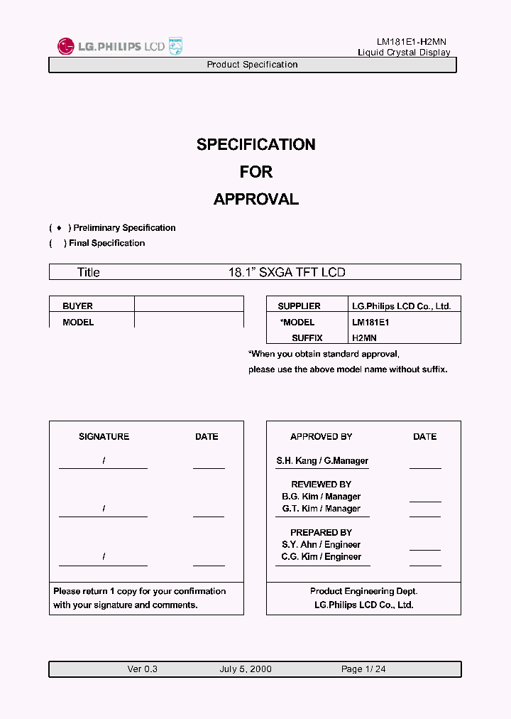 LM181E1_950540.PDF Datasheet