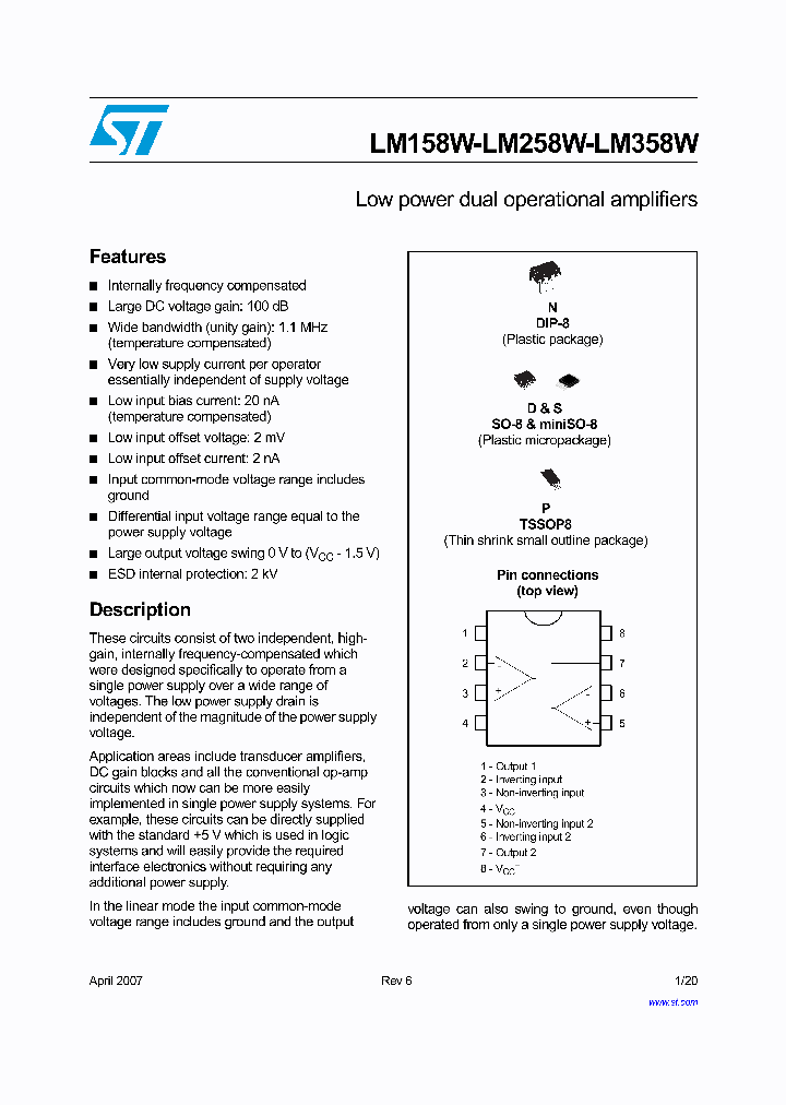 LM158W_953644.PDF Datasheet