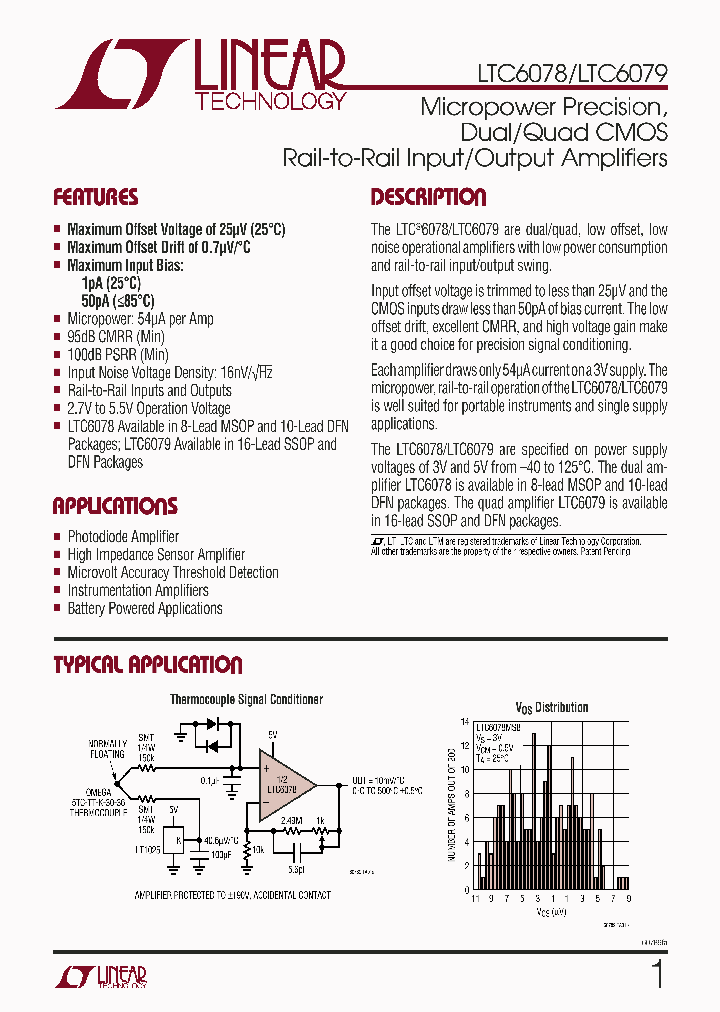 LTC6078CMS8_781293.PDF Datasheet