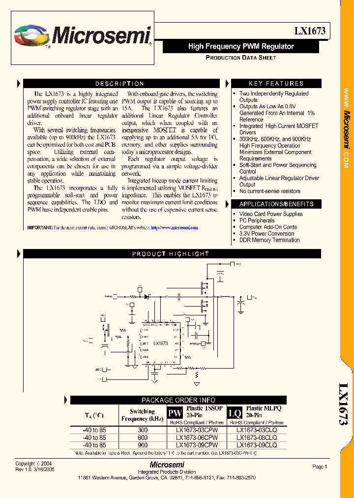 LX1673_1018585.PDF Datasheet